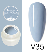 Гель-краска Venalisa Color Mud Gel, 5г, №35 (серо-синий)