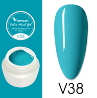 Гель-краска Venalisa Color Mud Gel, 5г, №38 (бирюзовый)