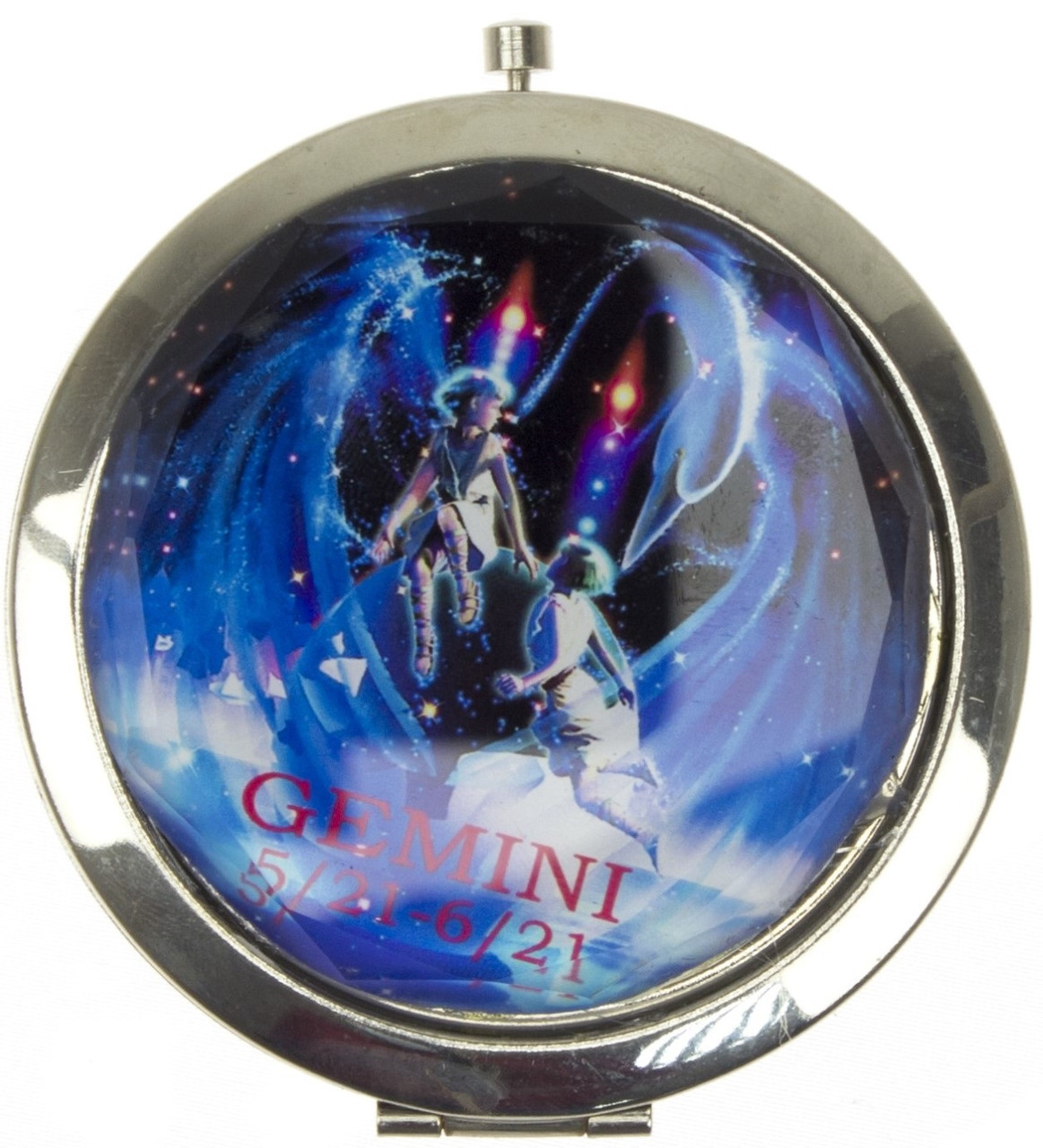 Дзеркало круг. "Знак зодіаку" склад. зі збільшувачем,70х7мм,в кор-ці №GP-12(1)(200)