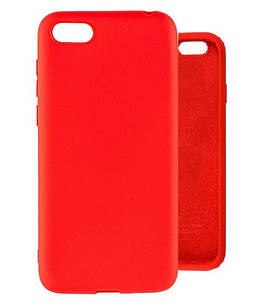 Чохол Silicone Case Full для Honor 7a Red