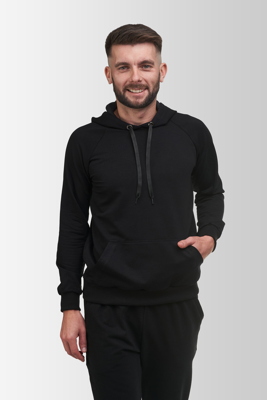 Худі Vsetex Slim Чорний M