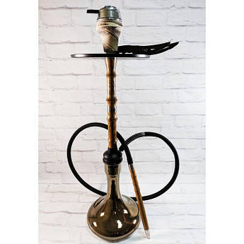 Кальян з дерев'яною шахтою 2x2 Hookah V1.1 Tesla