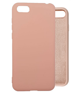 Чохол Silicone Case Full для Honor 7a Pink Sand