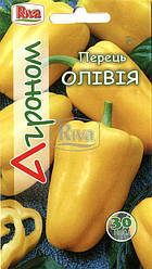 Перець Олівія жовтий 30 шт Агроном
