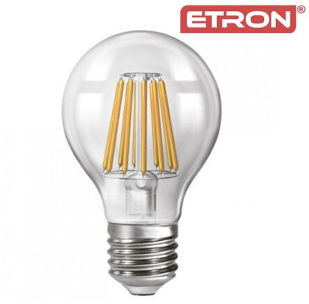 Лампа "Etron Filament Power" прозоре скло LED 1-EFP-150  G45 6Вт 4200K Е27(10)