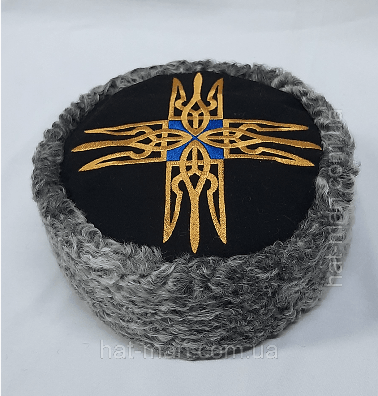 Кубанка патріотична, сіра