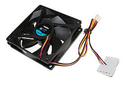 Кулер корпусних Merlion 9025 12В DC sleeve fan 3pin- 92*92*25мм, 1300об/хв