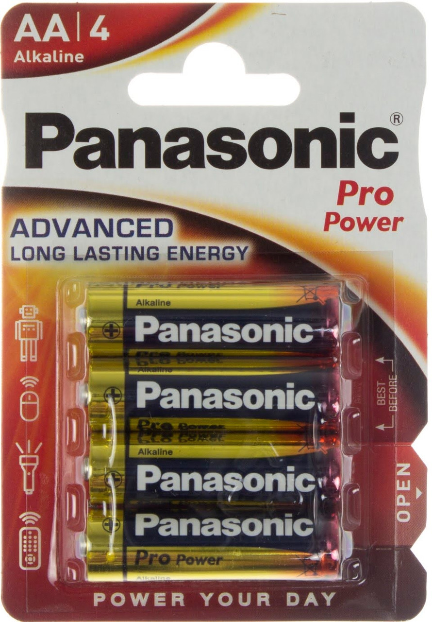 Батарейки Panasonic Pro Power LR-06/блістер 4шт (12), фото 1