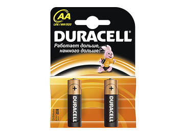 Батарейки Duracell LR-06/блістер 2шт (20)