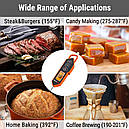 Термометр для м'яса ThermoPro TP01H (від -50 до 300 ºC) зі щупом з нержавіючої сталі, фото 4