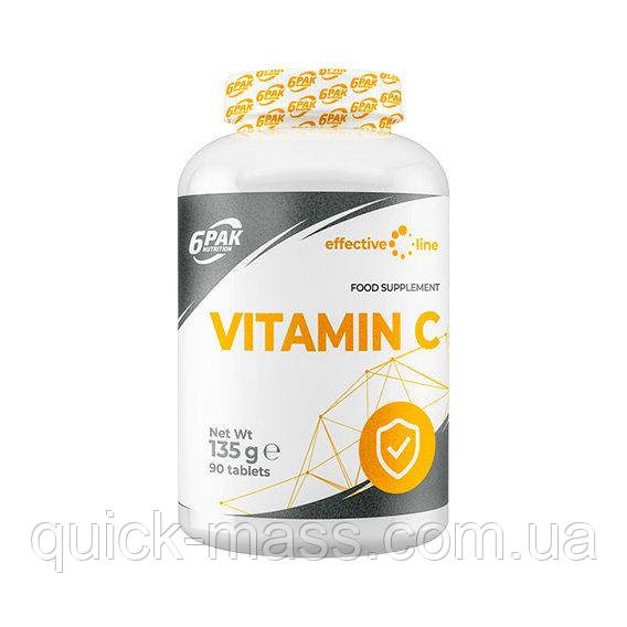 Витамин С 6PAK Nutrition Vitamin C 1000mg 90tab