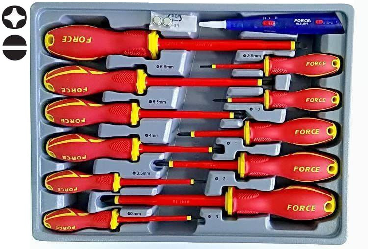 Набір діелектричних викруток 12 пр. 2125N F