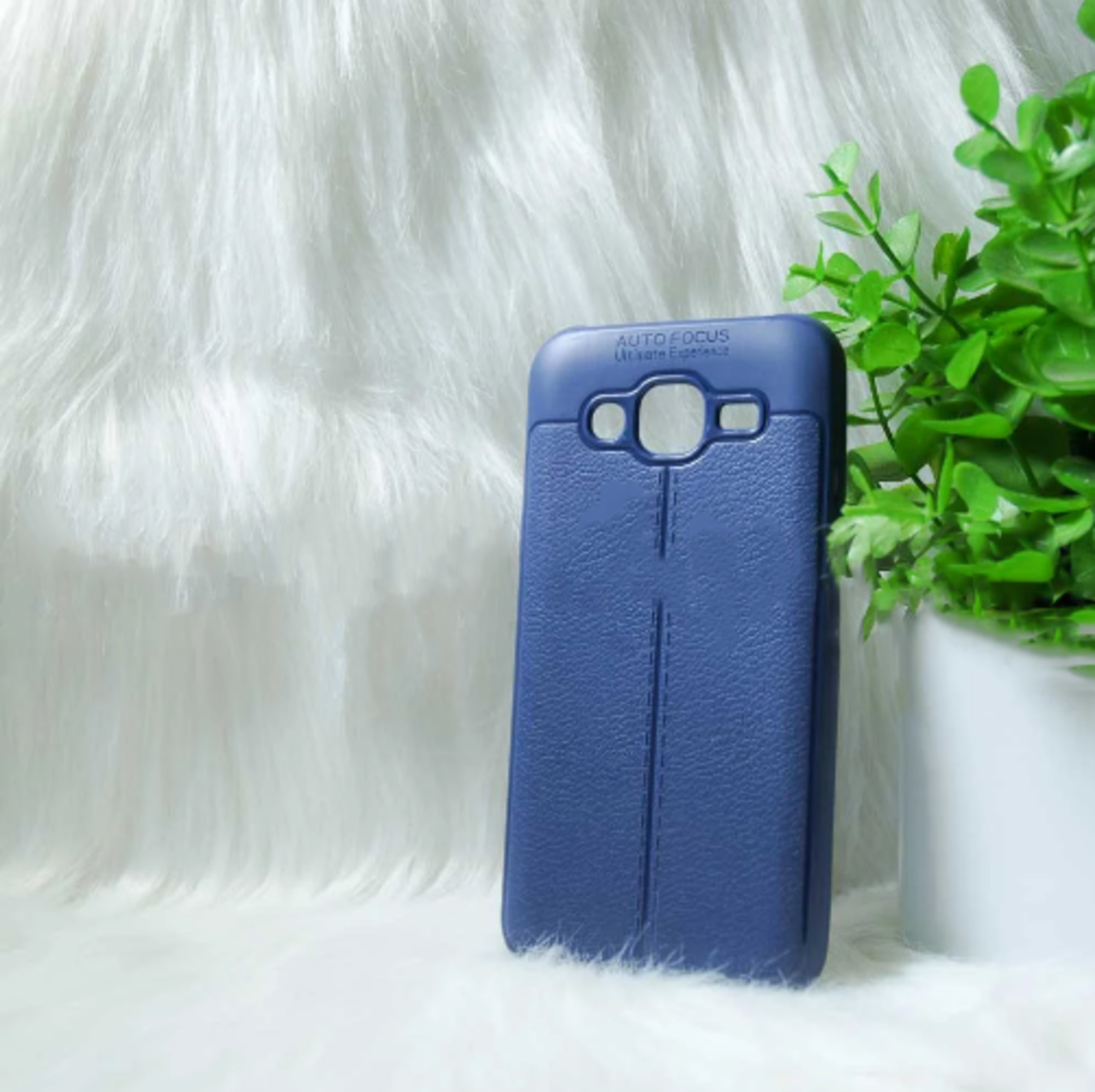 Чохол шкіра Samsung J5 "Auto Focus" Синій (blue)