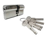 Цилиндровый механизм Гард Guardian Basic GB ключ/ключ 102 мм 51х51, Никель