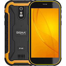 Смартфон Sigma X-treme PQ20 1/8GB Black+Orange
