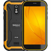 Смартфон Sigma X-treme PQ20 1/8GB Black+Orange