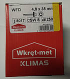 Саморіз покрівельний для профнастилу під деревом 4.8х35мм 250 шт./пач 8017, фото 2