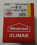 Покрівельний саморіз для дерева 4.8х35мм 7024 (250 шт.), фото 2
