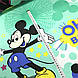 Тканина поплін великі Мікі-Мауси з зірками на м'ятному (ТУРЦІЯ шир. 2,4 м) (R-SA-0543), фото 4