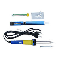 Набір для паяння ZD 920B паяльник, олововідсмоктувач, припій, жало, підставка
