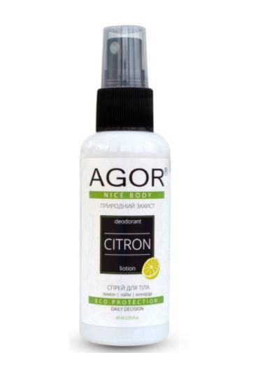 Дезодорант CITRON, 60 мл, AGOR