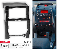 Переходная рамка KIA Sorento (XM) 2009-2012, CARAV 22-215