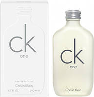 Оригинал Calvin Klein CK One 200 мл ( Кельвин кляйн уан ) туалетная вода