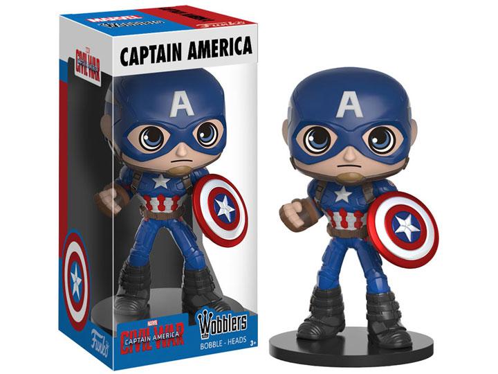 Фігурка Funko Wobblers Капітан Америка Captain America 15 см W CA CA, фото 1