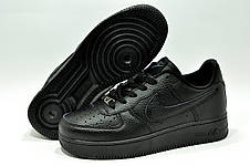 Кросівки унісекс Nike Air Force 1 Low Black, фото 4