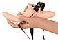 Двухсторонний страпон с вибрацией Vibrating Double Strap-On, фото 7