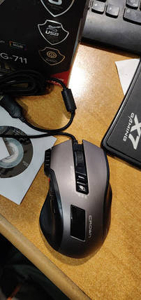 Ігрова оптична миша Crown Titan CMXG-711 USB № 202610100, фото 2