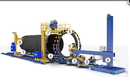 Універсальний стенд для складання і зварювання котлів