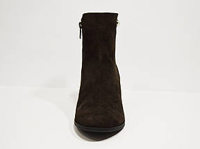 Черевики з натуральної замші Nivelle 5404 шоколад 36, фото 2