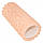 Масажний ролик (валик, роллер) Springos 33 x 14 см FR0021 Light Orange, фото 4