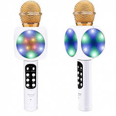 Караоке-мікрофон портативний WSTER WS-1816 White (N009899)