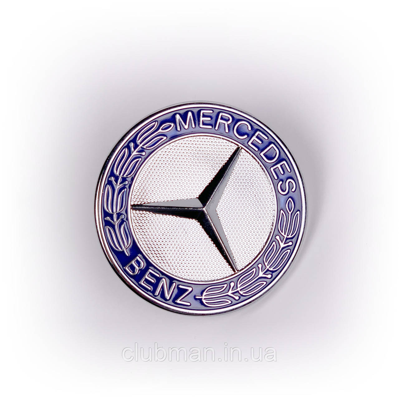 Емблема Mercedes Benz (Мерседес) 57 мм Синя
