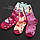 Подарунковий набір (6 пар) дитячих махрових шкарпеток Disney Violetta 6028-2, шикарна якість. Розмір 32-33, фото 6
