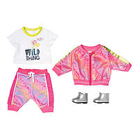 Набор одежды Zapf для куклы Baby Born - Трендовый розовый (828335)
