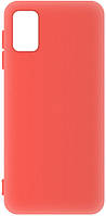 Матовый чехол OneShot Samsung Galaxy M51 M515 (силиконовая накладка) Красный