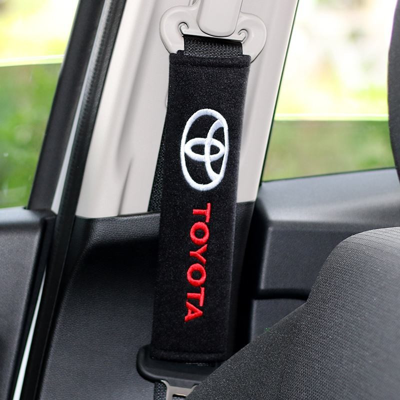 Чехол на ремень безопасности в машину Toyota (2 шт) - фото 1 - id-p1288378728