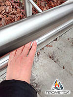 Пристінний подвійний поручень з нержавіючої сталі для пансіонатів і готелів