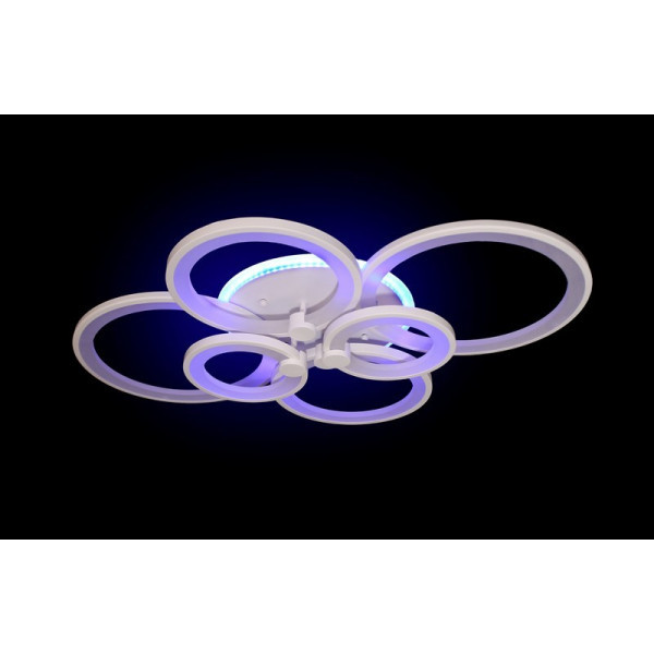 Люстри пріпотолочние світлодіодні Linisoln 1811/6 WH LED Dimmer, фото 1