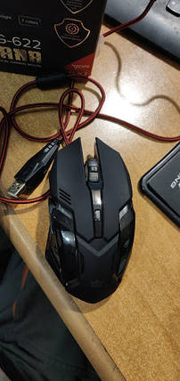 Ігрова оптична миша Crown Katana CMXG-622 USB № 202610104, фото 2