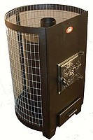 Піч дров'яна каменка ДПС-8 внутрішня із сіткою для каменів.