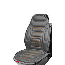 Накидка підігрівання сидіння Дорожня карта DK-515GR сіра