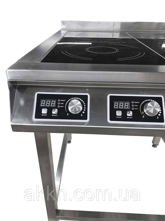 Картинка как выглядит Плита индукционная 2-х конфорочная разборная напольная Фото Плита индукционная 2-х конфорочная разборная напольная