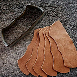 Пресс для тиснения кожи тиснення шкіри вирубки картону шкіри магнитов горячего высечения ручной высечки, фото 9