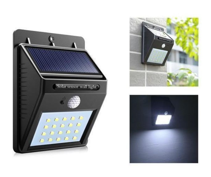 Вуличний LED ліхтар Solar Motion Sensor Light На сонячній батареї з датчиком руху, фото 1