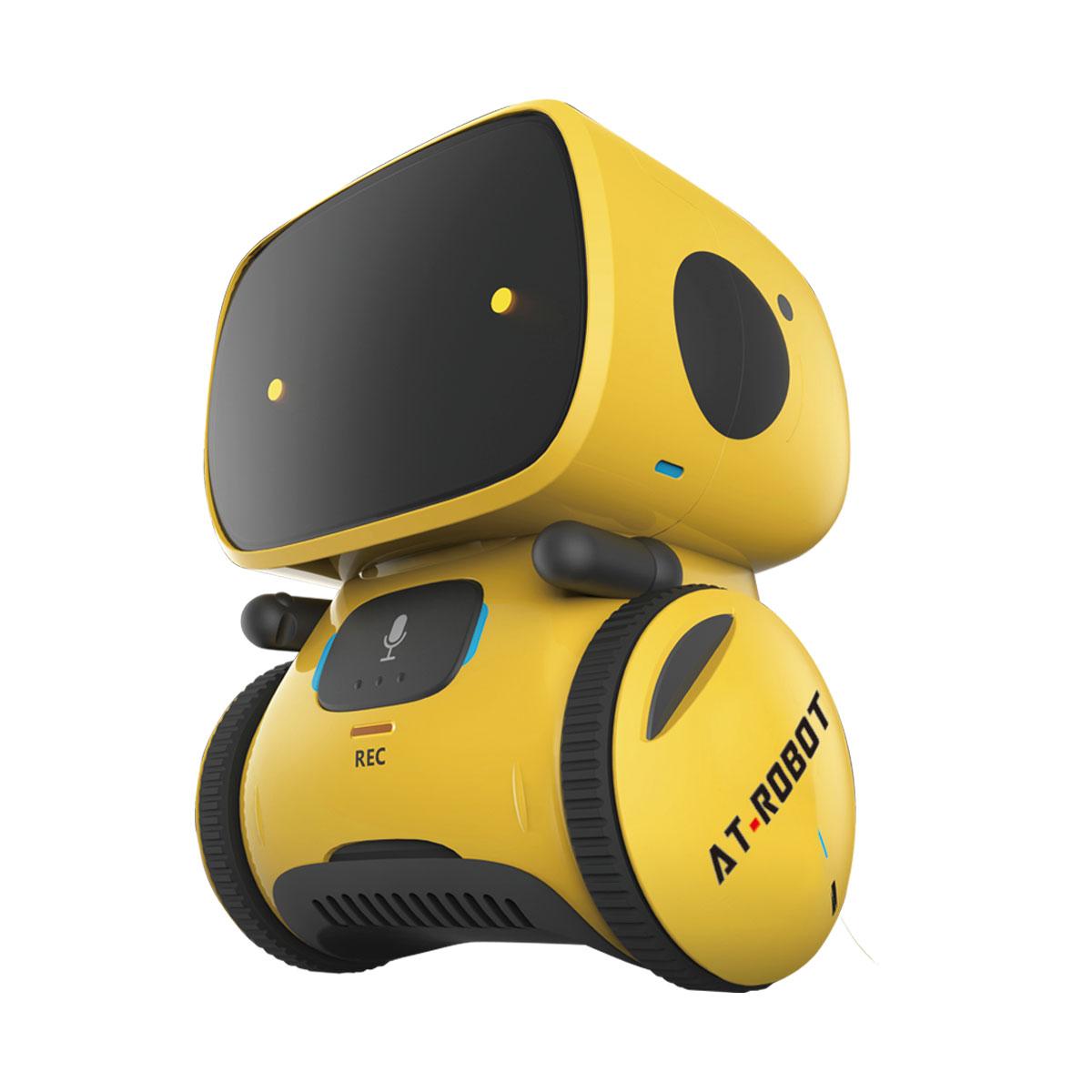 Интерактивный робот с голосовым управлением AT-Robot желтый на украинском языке (AT001-03-UKR) - фото 1 - id-p1288198068