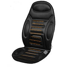 Накидка підігрівання сидіння Дорожня карта DK-515BK чорна висока